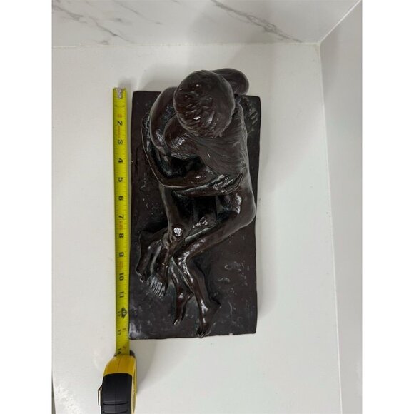 Sculpture Embracing Figures Rodin Ceramic Classic Medium Statue - Picture 7 of 9